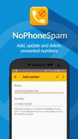 NoPhoneSpam – Just Block Calls اسکرین شاٹ 1