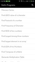 300+ Kotlin Programs screenshot 2