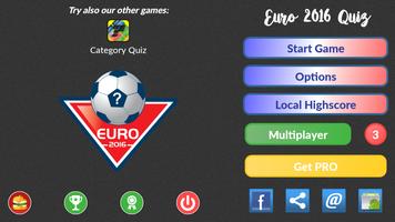 Soccer Quiz - EURO 2016 Affiche