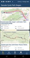 Danube Cycling Path پوسٹر