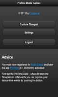 Mobile ProTime Capture स्क्रीनशॉट 1
