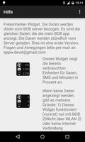 mein BOB Freieinheiten Widget syot layar 2