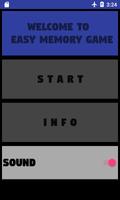 Easy Memory Game poster