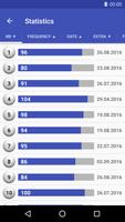EuroMillions Numbers & Statistics capture d'écran 2
