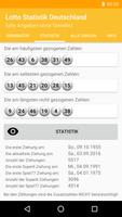 Lotto Statistik Deutschland capture d'écran 1