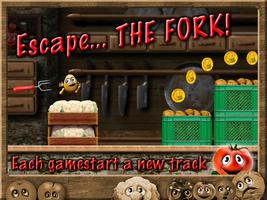 Potato Escape - Endless Runner اسکرین شاٹ 2