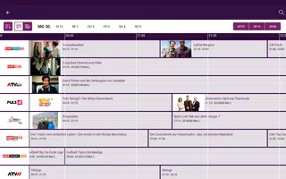 برنامه‌نما simpliTV Programmguide عکس از صفحه