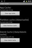 Clear Cache capture d'écran 1