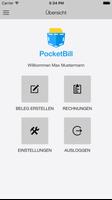 Pocketbill Registrierkasse captura de pantalla 2
