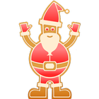 Icona Gingerbread Santa