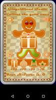 Poster Gingerbread Santa