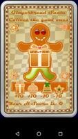 Gingerbread Santa Affiche