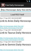 Free Daily Horoscope Affiche