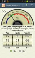 BMI and ideal body weight for children and teens capture d'écran 1