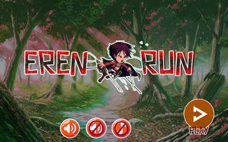 Eren Run : Attack on Titan पोस्टर