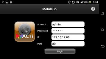 ACTi MobileGo تصوير الشاشة 1