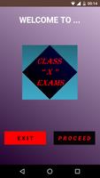 Class X Exams الملصق