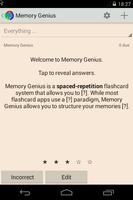 Memory Genius الملصق