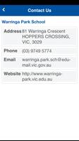 Warringa Park School تصوير الشاشة 2