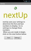 nextUp Sign Board plakat