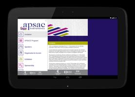 APSAC Conference syot layar 2