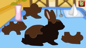 Kids Easter Puzzle Games ภาพหน้าจอ 1