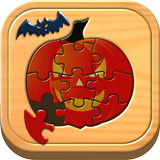 Puzzles de crianças Halloween ícone