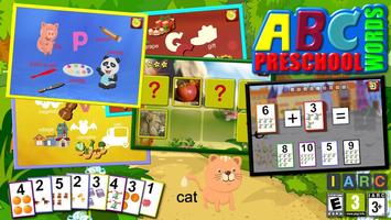 پوستر ABC Preschool Sight Words