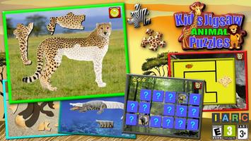 Dzieci zwierząt Jigsaw puzzle poster