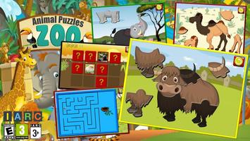 Kids Zoo Animal Jigsaw Puzzles পোস্টার