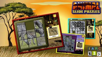 Kids Animal Slide Puzzle 15 poster