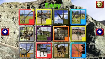 Puzzles Slide dinosaure capture d'écran 3