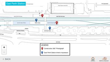 East Perth Station Upgrade syot layar 1