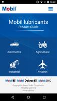 Mobil Oils Product Guide Affiche