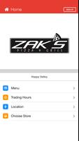 Zak's Pizza & Grill پوسٹر