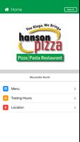 Hanson Pizza Bar Affiche