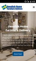Swedish Home Furniture Delivery الملصق