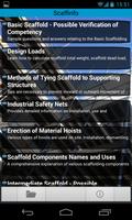 Scaffold Information syot layar 2