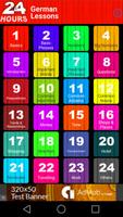 In 24 Hours Learn German Plakat