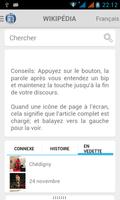 Français Wikipedia Offline ABS Affiche