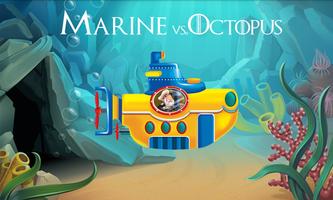 Marine Vs Octopus ポスター