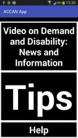 ACCAN: Accessing Video Advice ポスター