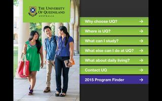UQ International Student Guide الملصق