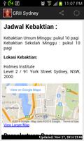 GRII Sydney App स्क्रीनशॉट 2
