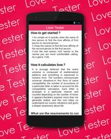 Love Tester capture d'écran 3