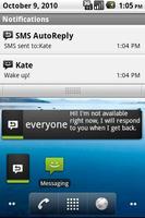 SMS AutoReply captura de pantalla 1