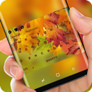 Autumn Keyboard Yellow Maple Theme APK