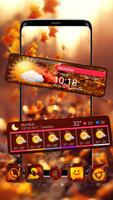 3d Glass Tech Leaf Theme screenshot 2