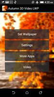 Otoño de vídeo 3D LWP captura de pantalla 3