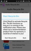 Audio Recycle Bin ภาพหน้าจอ 1